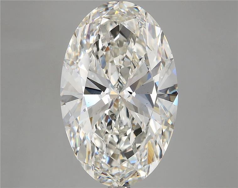 7.88ct H VS2 Rare Carat Ideal Cut Oval Lab Grown Diamond