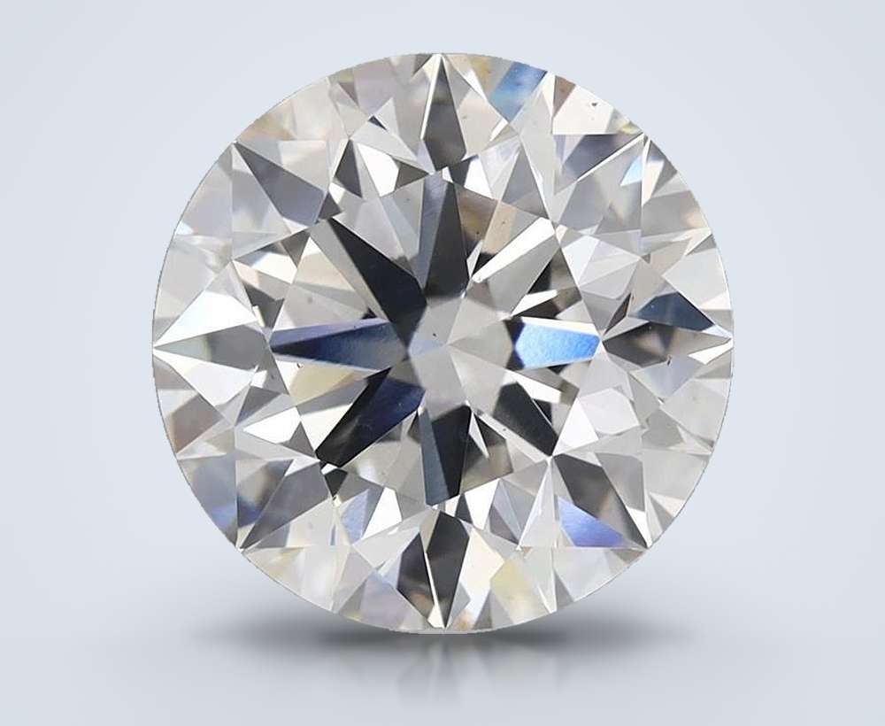 4.53 Carat Round Lab Diamond