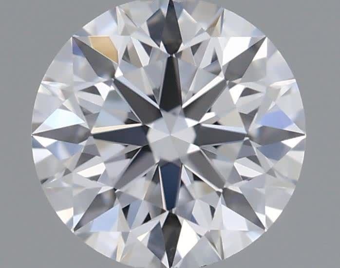 0.56ct E VVS1 Rare Carat Ideal Cut Round Lab Grown Diamond