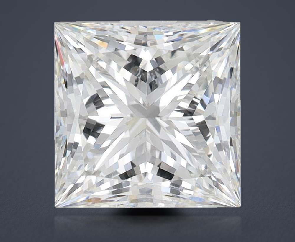 3.76 Carat Princess Lab Diamond