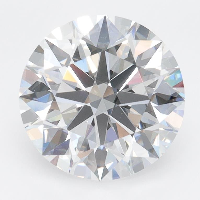 2.56ct D VVS1 Rare Carat Ideal Cut Round Lab Grown Diamond