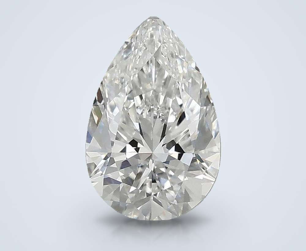 1.00 Carat Pear Lab Diamond