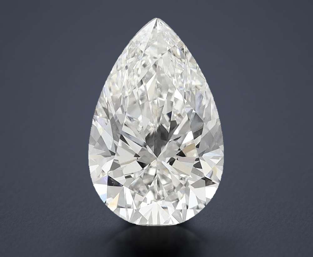 2.81 Carat Pear Lab Diamond