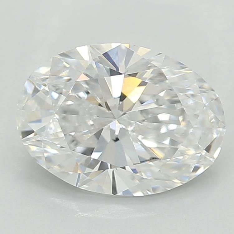 0.80ct D VS1 Rare Carat Ideal Cut Oval Lab Grown Diamond