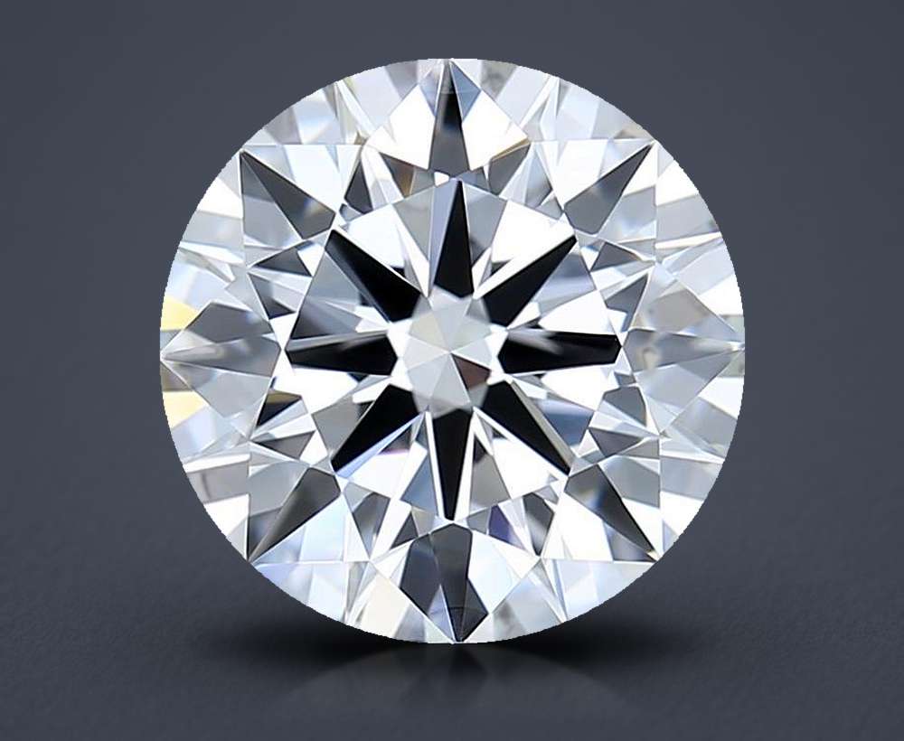 3.43 Carat Round Lab Diamond
