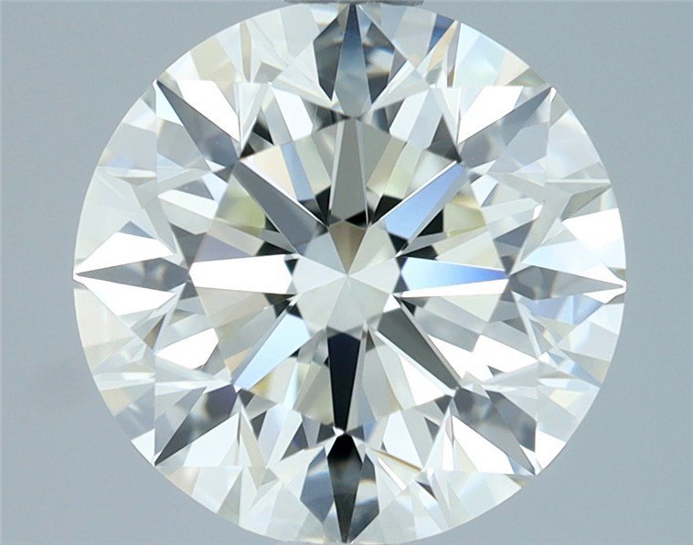 2.57ct J IF Excellent Cut Round Diamond
