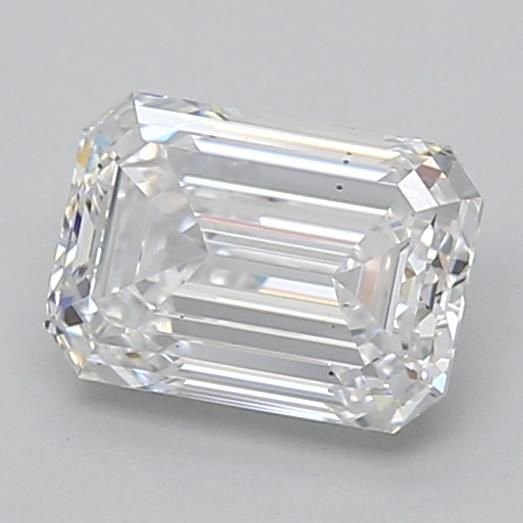 1.57ct D VS2 Excellent Cut Emerald Lab Grown Diamond