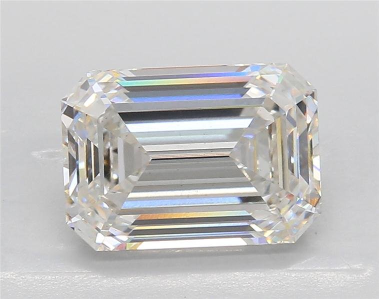 4.08ct G VS1 Rare Carat Ideal Cut Emerald Lab Grown Diamond