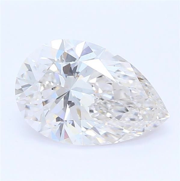 0.60ct H VS2 Rare Carat Ideal Cut Pear Lab Grown Diamond