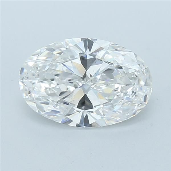 2.54ct D VS1 Rare Carat Ideal Cut Oval Lab Grown Diamond