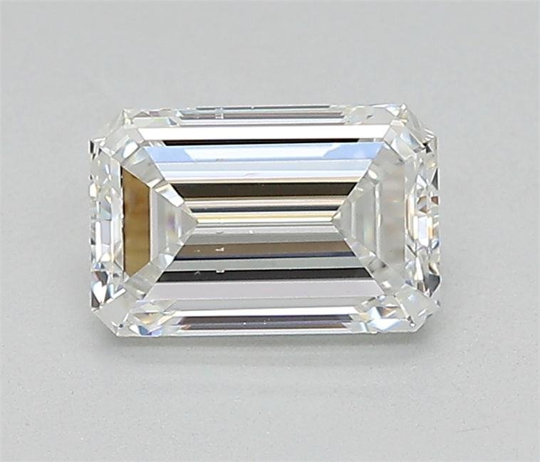 1.00ct F SI1 Excellent Cut Emerald Lab Grown Diamond