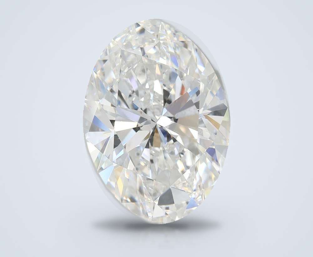 3.91 Carat Oval Lab Diamond