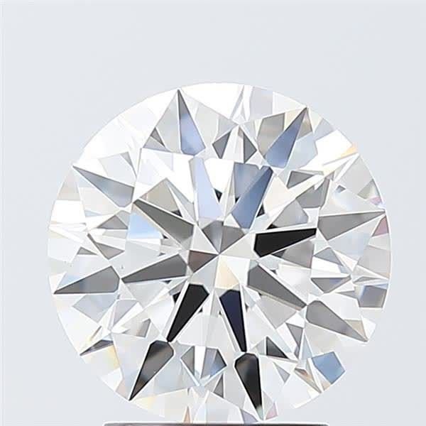 2.66ct H VVS2 Rare Carat Ideal Cut Round Lab Grown Diamond