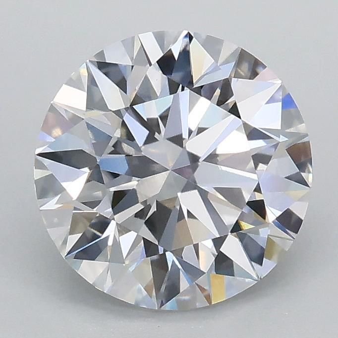 1.56ct D VVS2 Rare Carat Ideal Cut Round Lab Grown Diamond