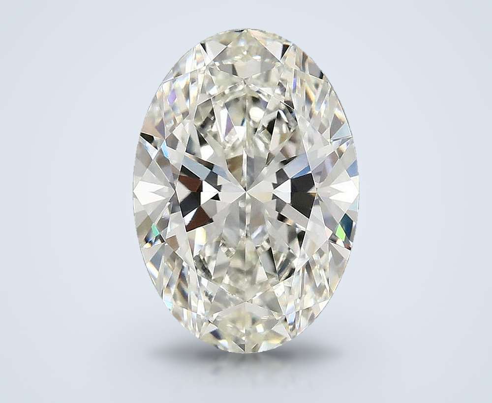 3.86 Carat Oval Lab Diamond