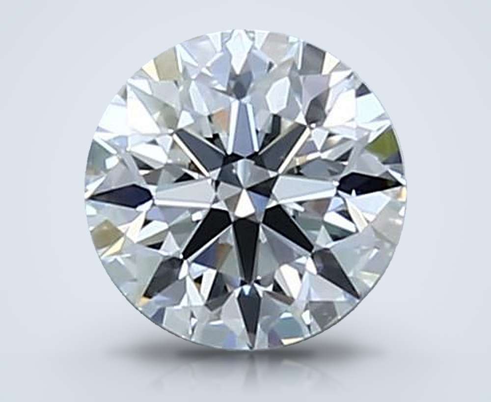 0.66 Carat Round Natural Diamond