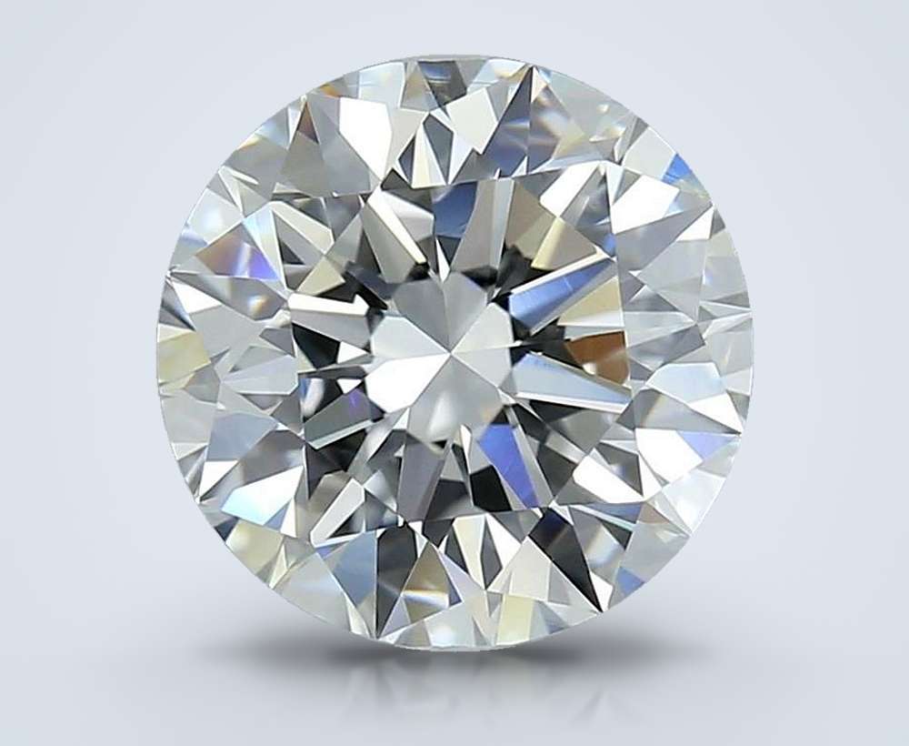 3.70 Carat Round Natural Diamond