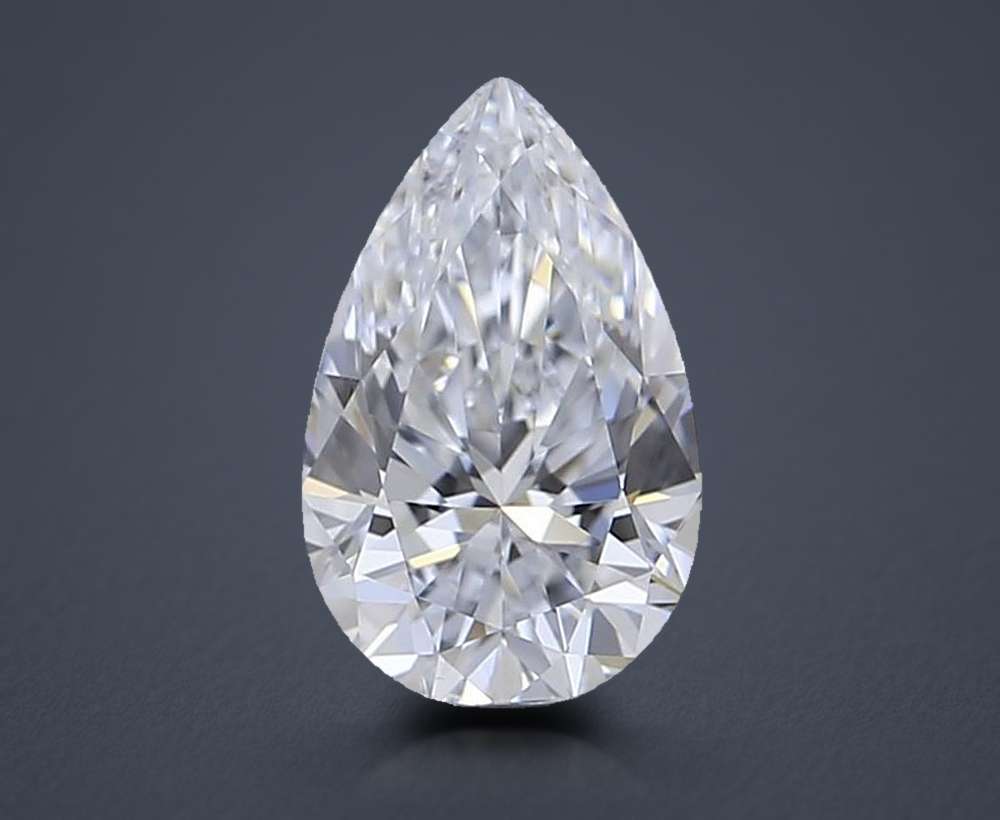 0.81 Carat Pear Lab Diamond