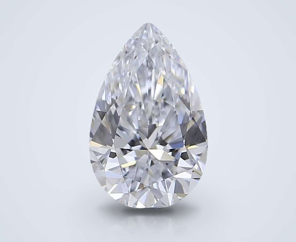 0.81 Carat Pear Lab Diamond