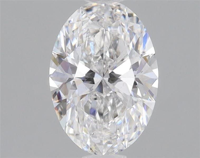 0.87ct F VS2 Rare Carat Ideal Cut Oval Lab Grown Diamond