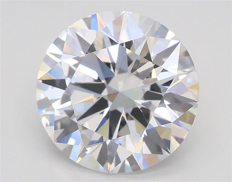 2.06ct D VS1 Excellent Cut Round Lab Grown Diamond