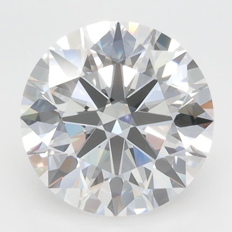 3.00ct E VVS1 Rare Carat Ideal Cut Round Lab Grown Diamond