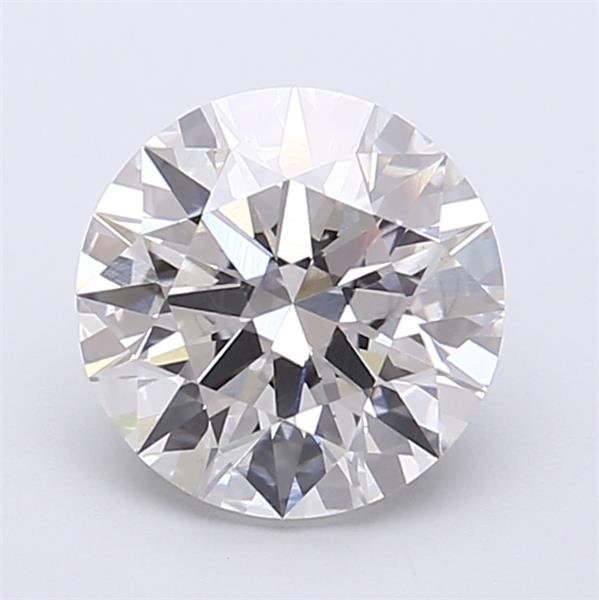 2.00ct F SI1 Excellent Cut Round Lab Grown Diamond