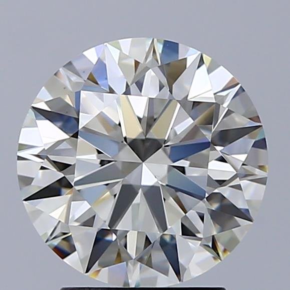 2.72ct J VS2 Rare Carat Ideal Cut Round Diamond