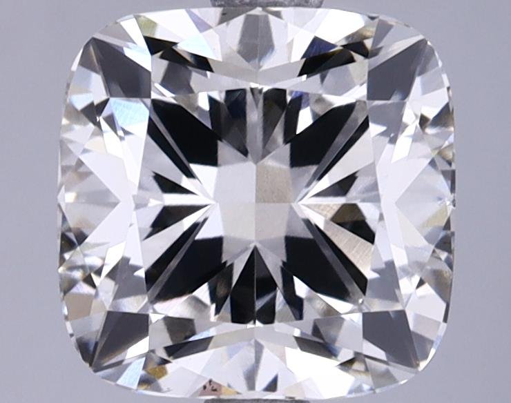 2.51ct I VS2 Rare Carat Ideal Cut Cushion Lab Grown Diamond