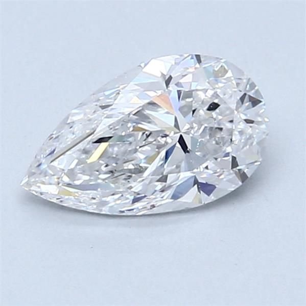 1.01ct D SI1 Very Good Cut Pear Diamond