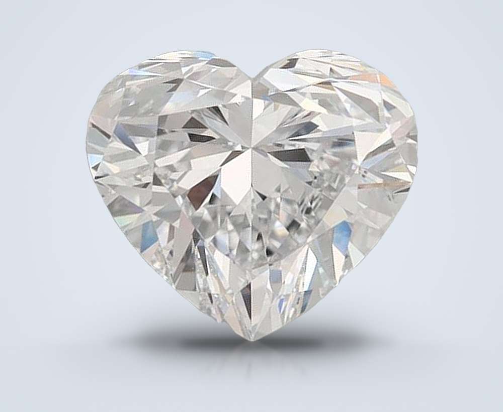 2.00 Carat Heart Lab Diamond