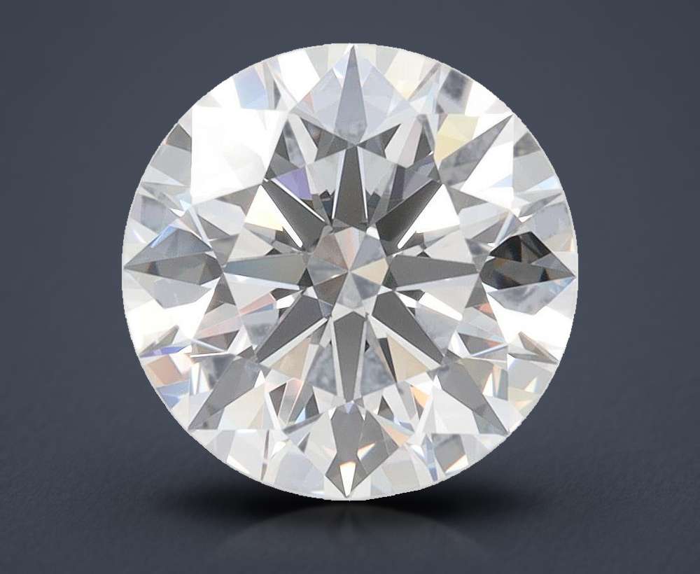 3.41 Carat Round Lab Diamond