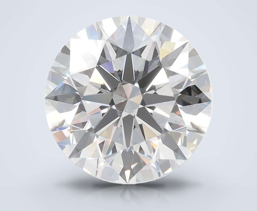3.41 Carat Round Lab Diamond