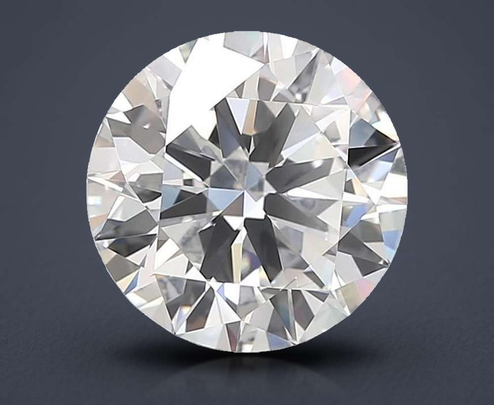 5.34 Carat Round Lab Diamond