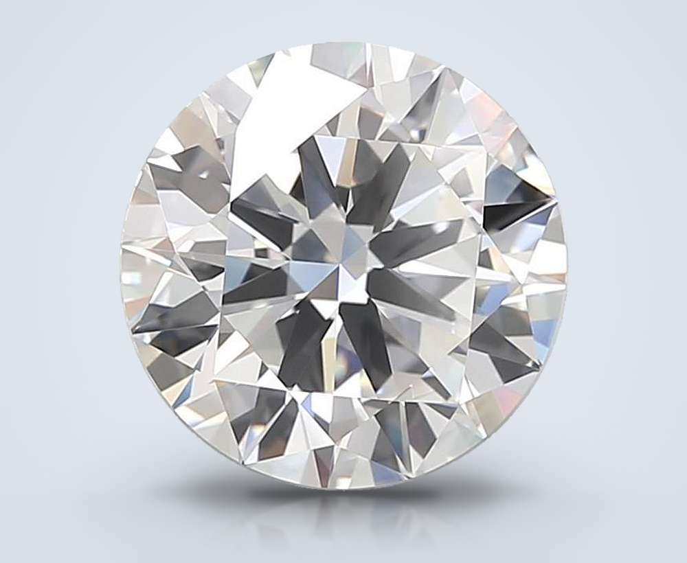 5.34 Carat Round Lab Diamond