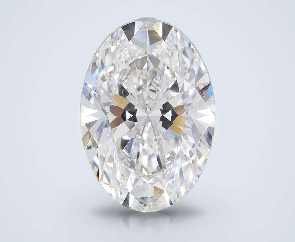 5.40 Carat Oval Lab Diamond