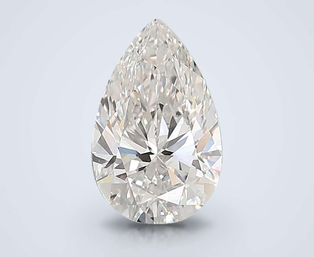 3.00 Carat Pear Lab Diamond