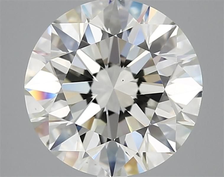 4.01ct I VS1 Rare Carat Ideal Cut Round Diamond