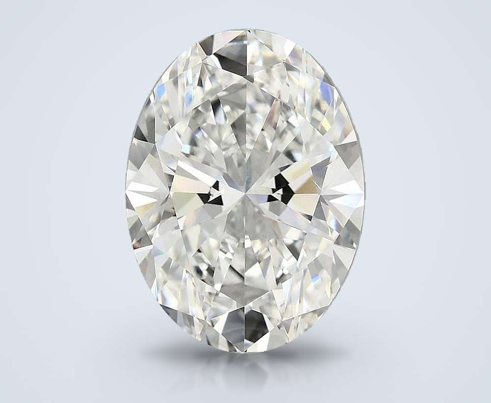 5.98 Carat Oval Lab Diamond