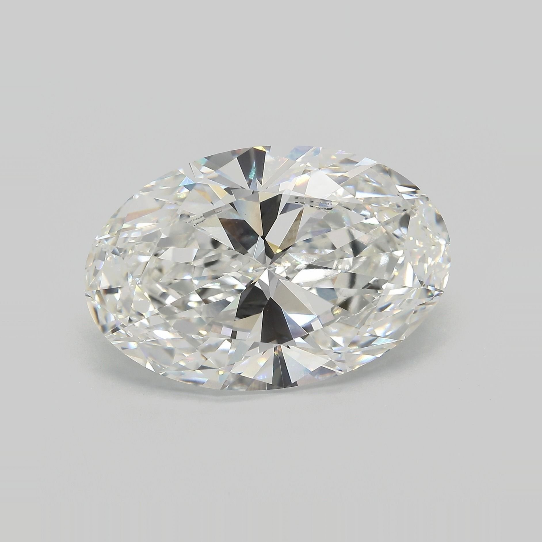 14.62ct G VVS2 Rare Carat Ideal Cut Oval Lab Grown Diamond