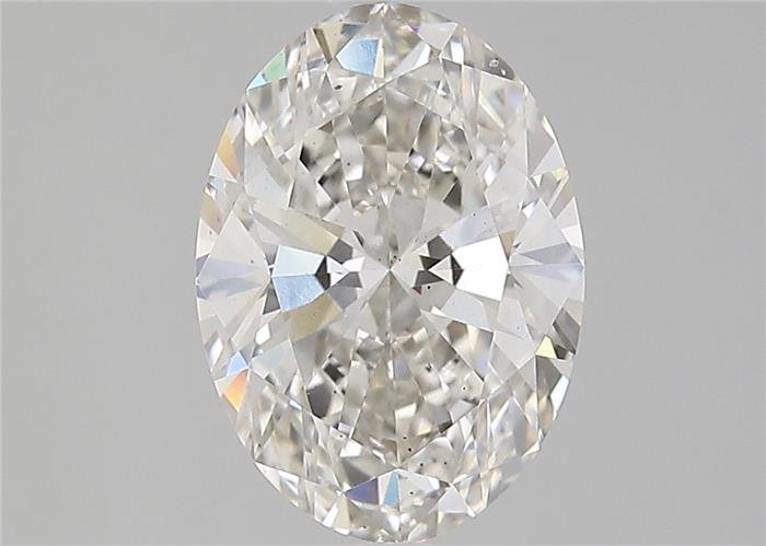 2.52ct I SI1 Rare Carat Ideal Cut Oval Lab Grown Diamond