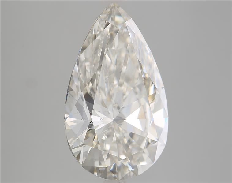 5.10ct H SI1 Rare Carat Ideal Cut Pear Lab Grown Diamond