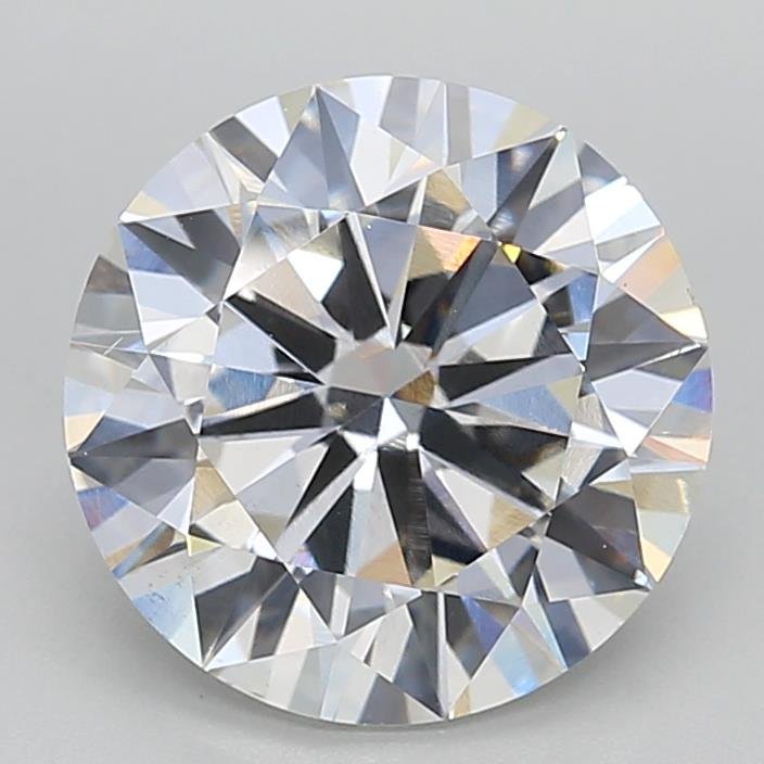 4.99ct F VS2 Excellent Cut Round Lab Grown Diamond