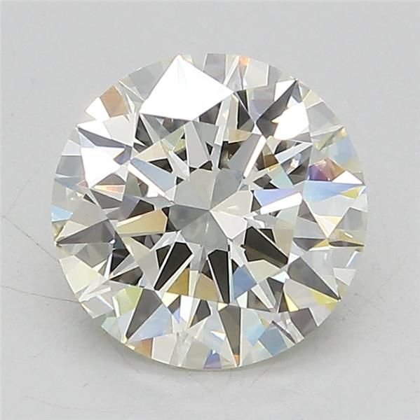 2.16ct J VS1 Excellent Cut Round Lab Grown Diamond