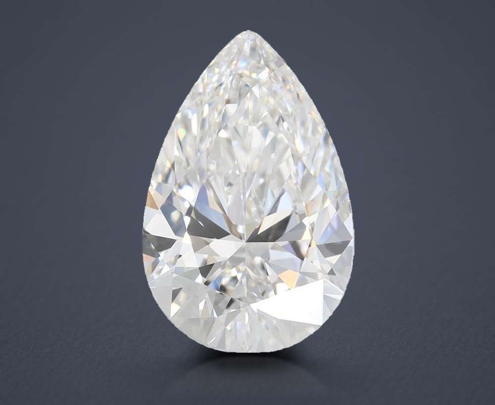 3.20 Carat Pear Lab Diamond