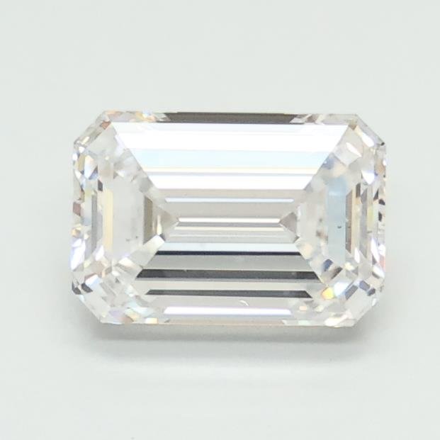 1.08ct D VS2 Rare Carat Ideal Cut Emerald Lab Grown Diamond