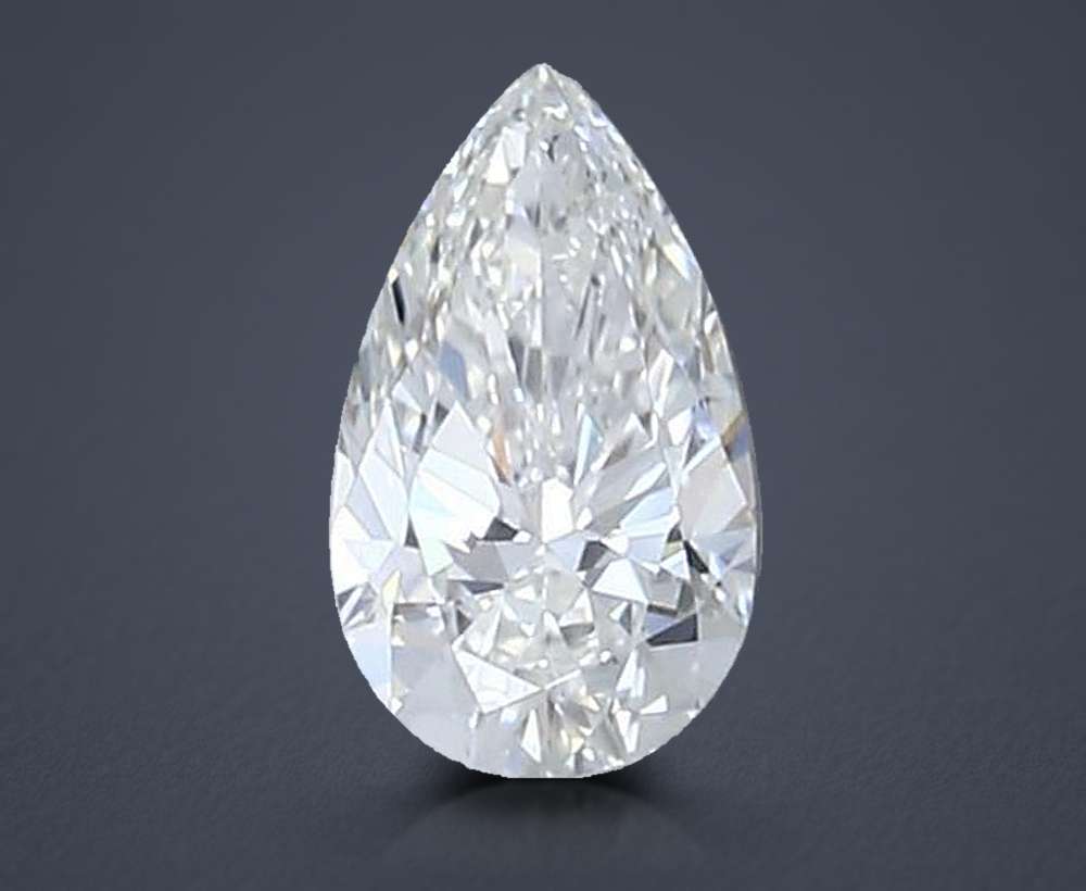 0.60 Carat Pear Natural Diamond