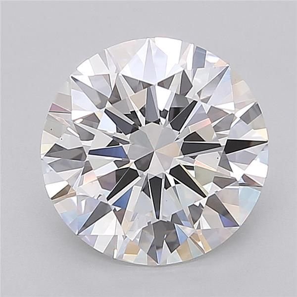 3.00ct E VS1 Rare Carat Ideal Cut Round Lab Grown Diamond