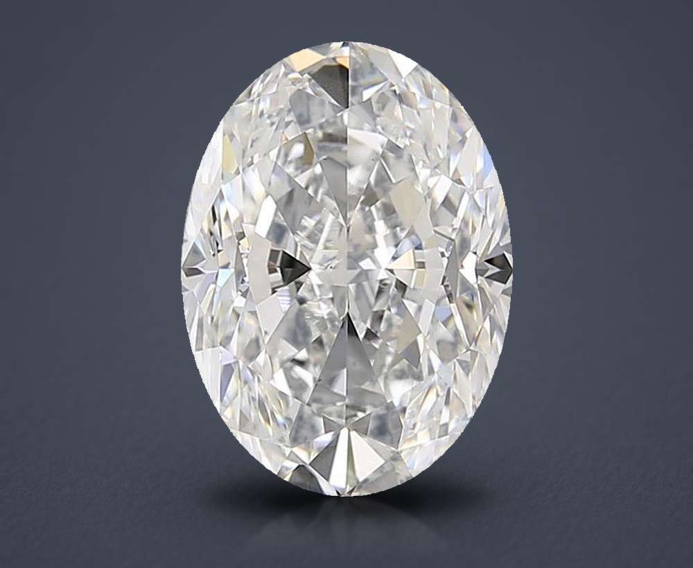 2.50 Carat Oval Natural Diamond
