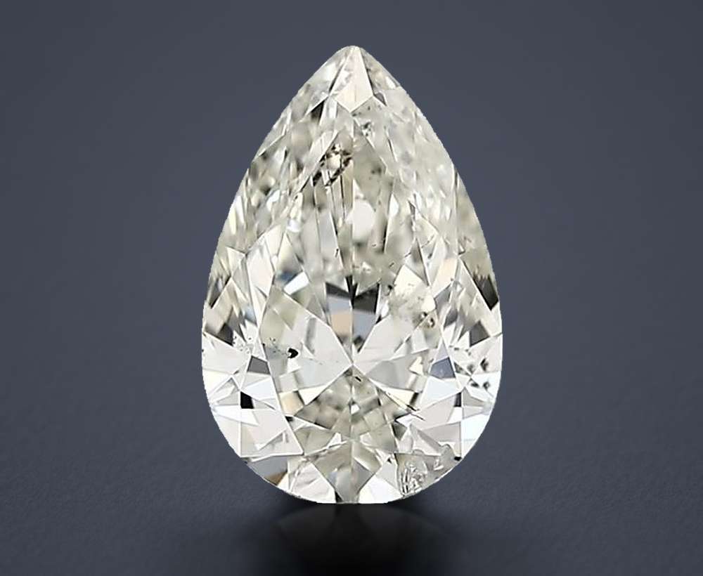 2.02 Carat Pear Natural Diamond